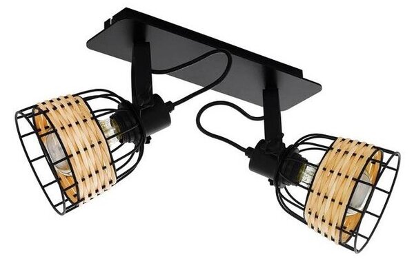 Eglo 43325 - Bodové svietidlo ANWICK 1 2xE27/40W/230V