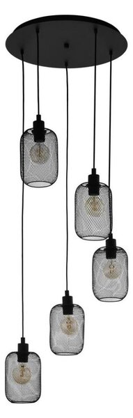 Eglo 43334 - Luster na lanku WRINGTON 5xE27/60W/230V