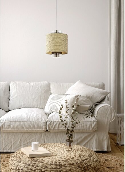 Eglo 43393 - Luster na lanku MEDIOUNA 1xE27/40W/230V