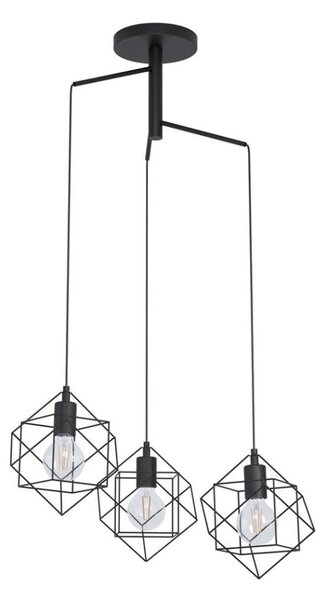 Eglo 43366 - Luster na lanku STRAITON 3xE27/60W/230V