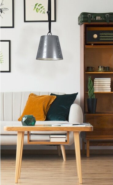 Eglo 43405 - Luster na lanku CHERTSEY 1xE27/60W/230V