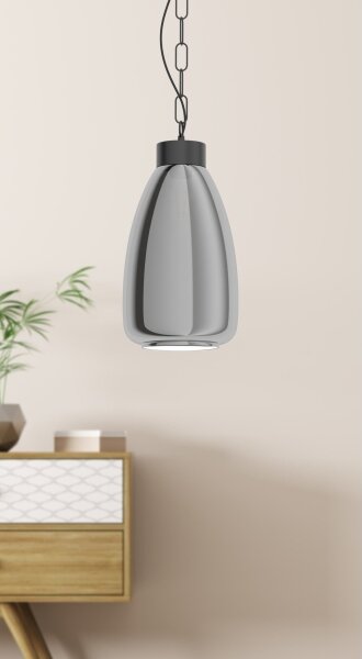 Eglo 43395 - Luster na reťazi BRICKFIELD 2xE27/40W/230V