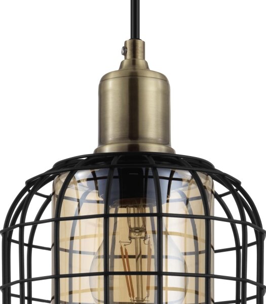 Eglo 43499 - Luster na lanku CHISLE 3xE27/40W/230V