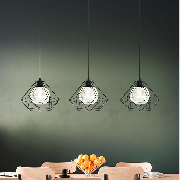 Eglo 43483 - Luster na lanku VERNHAM 3xE27/40W/230V