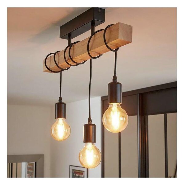 Eglo 43511 - Prisadený luster TOWNSHEND 3xE27/60W/230V