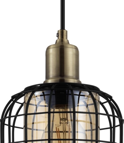 Eglo 43527 - Luster na lanku CHISLE 1xE27/40W/230V