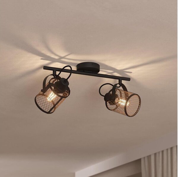 Eglo 43532 - Stropné bodové svietidlo DELLOW 2xE27/40W/230V