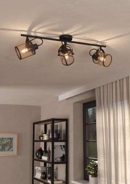 Eglo 43533 - Stropné bodové svietidlo DELLOW 3xE27/40W/230V