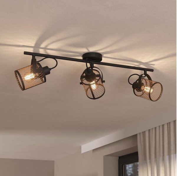 Eglo 43533 - Stropné bodové svietidlo DELLOW 3xE27/40W/230V
