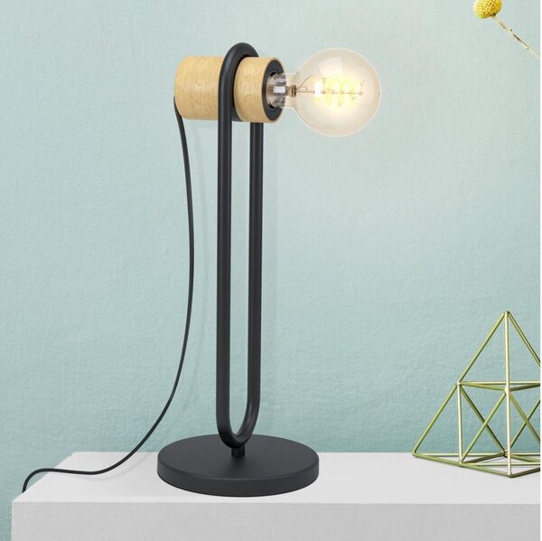 Eglo 43543 - Stolná lampa CHIEVELEY 1xE27/28W/230V