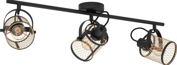 Eglo 43533 - Stropné bodové svietidlo DELLOW 3xE27/40W/230V
