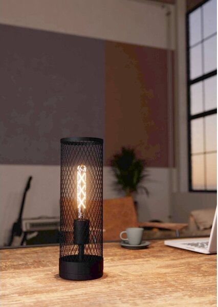 Eglo 43536 - Stolná lampa REDCLIFFE 1xE27/40W/230V