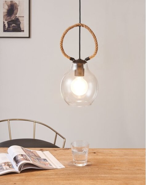 Eglo 43617 - Závesné svietidlo RODING na lanku 1xE27/40W/230V