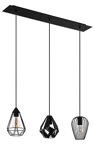 Eglo 43581 - Luster na lanku DISTAFF 3xE27/40W/230V