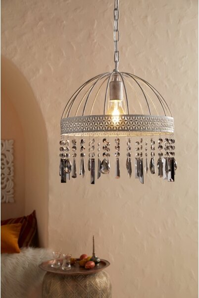 Eglo 43587 - Luster na lanku STEELEVILLE 1xE27/40W/230V
