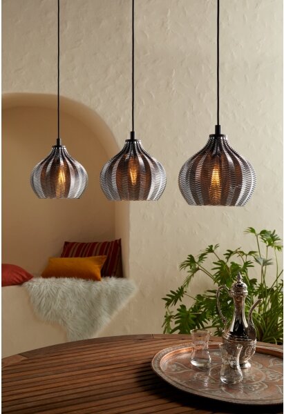 Eglo 43577 - Luster na lanku TAMALLAT 3xE27/40W/230V