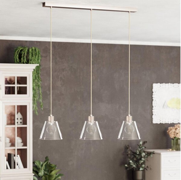 Eglo 43632 - Luster na lanku COPLEY 3xE27/40W/230V