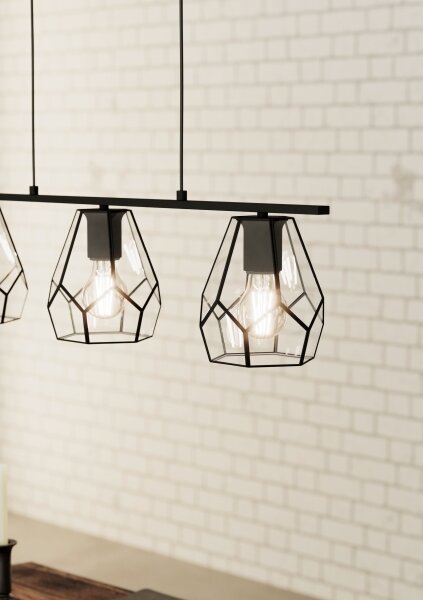 Eglo 43644 - LED luster na lankách MARDYKE 3xE27/40W/230V