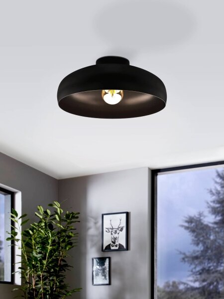 Eglo 43637 - Stropné svietidlo MOGANO 1xE27/60W/230V