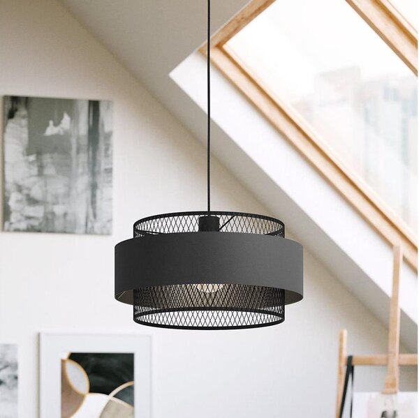 Eglo 43668 - Luster na lanku BAZELY 1xE27/40W/230V
