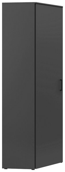 ROHOVÁ SKRIŇA, grafitová, 72/195/72 cm Carryhome - Skrine