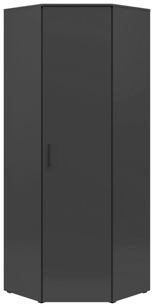ROHOVÁ SKRIŇA, grafitová, 72/195/72 cm Carryhome - Skrine