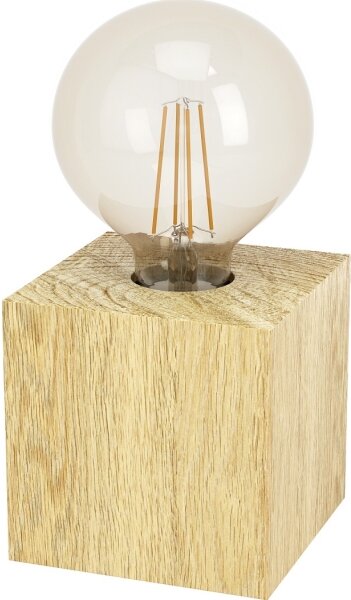 Eglo 43733 - Stolná lampa PRESTWICK 1xE27/40W/230V béžová