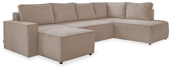 SEDACIA SÚPRAVA, textil, taupe MID.YOU - Sedačky, Online Only