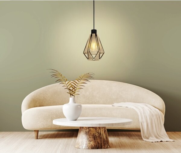 Eglo 43776 - Luster na lanku ADWICKLE 1xE27/40W/230V