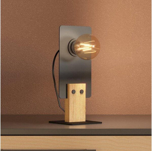 Eglo 43754 - Stolná lampa BRAMERTON 1xE27/40W/230V