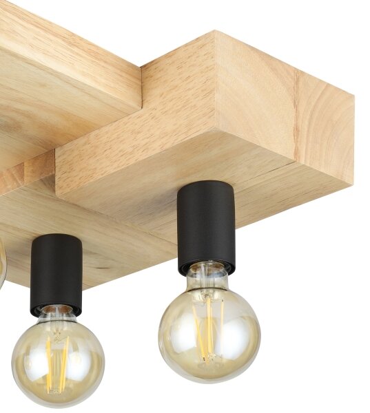 Eglo 43798 - Stropné svietidlo HALKIN 4xE27/40W/230V
