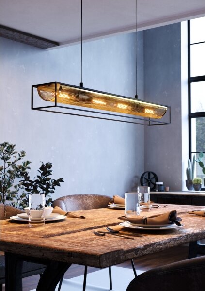 Eglo 43788 - Luster na lanku NOHALES 4xE27/40W/230V