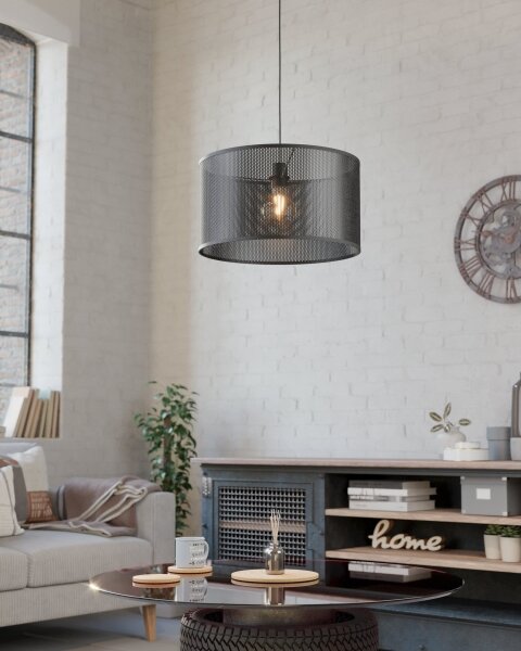 Eglo 43795 - Luster na lanku MANBY 1xE27/40W/230V