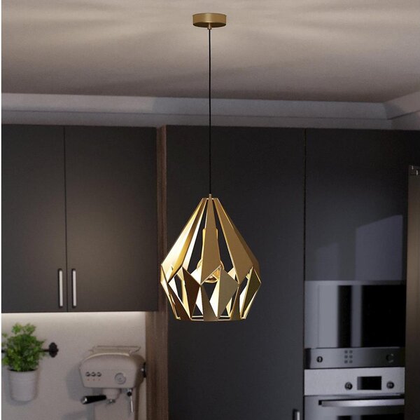 Eglo 43814 - Luster na lanku CARLTON 1xE27/60W/230V pr. 31 cm