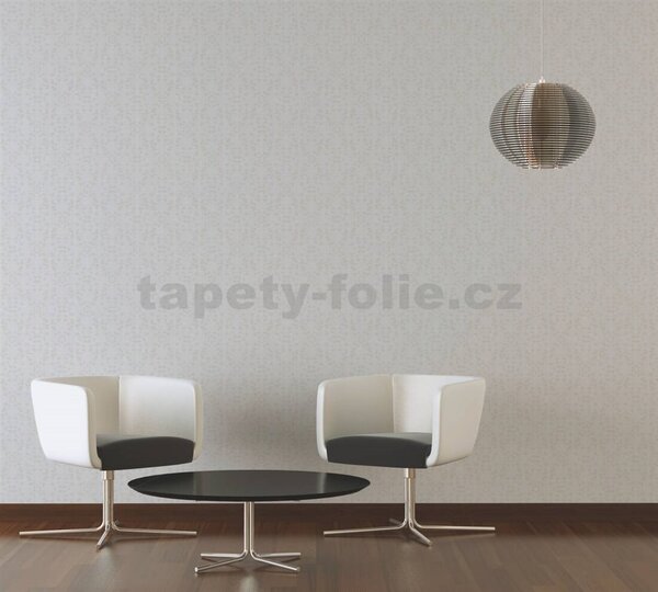 Vliesové tapety na stenu New Life 37679-1, rozmer 10,05 m x 0,53 m, retiazkový vzor strieborný na bielom podklade, A.S. CRÉATION