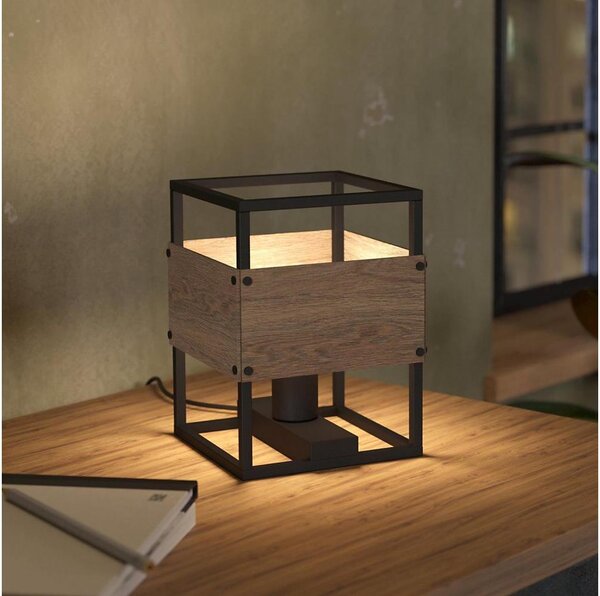 Eglo 43807 - Stolná lampa EVESHAM 1xE27/40W/230V