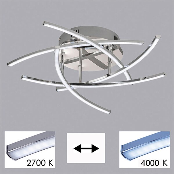 STROPNÉ LED SVIETIDLO, 50/50 cm - Interiérové svietidlá