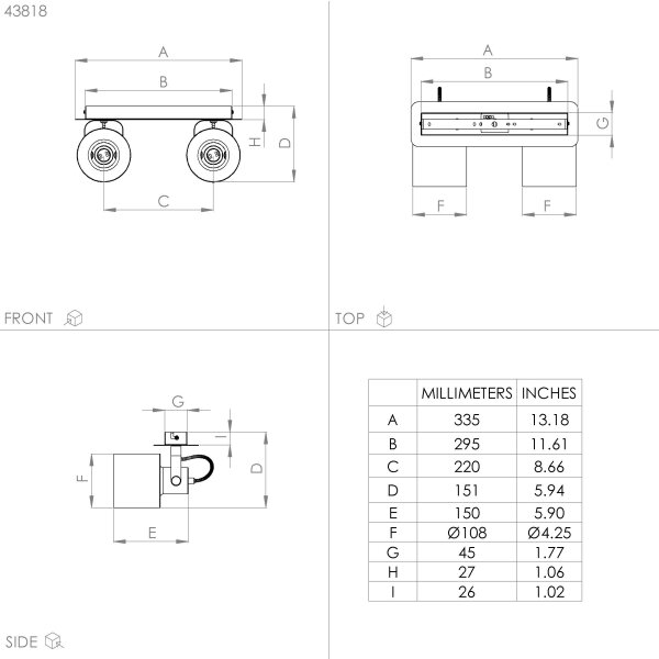 Eglo 43818 - Bodové svietidlo SOUTHERY 2xE27/40W/230V