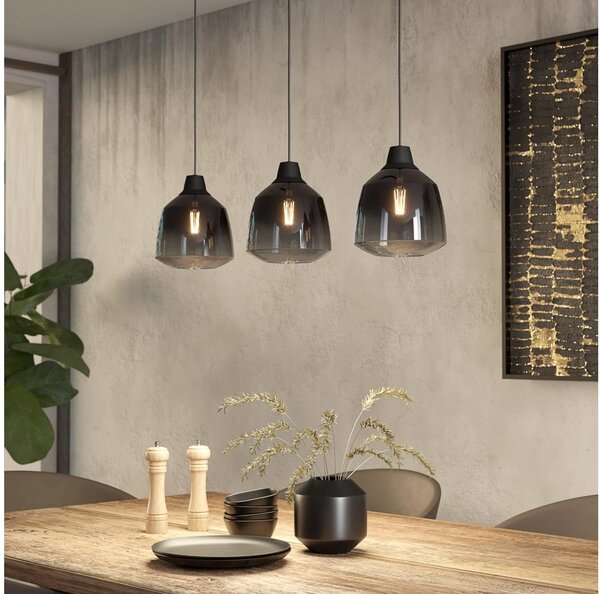 Eglo 43822 - Luster na lanku SEDBERGH 3xE27/40W/230V
