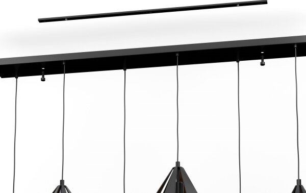 Eglo 43846 - Luster na lanku CARLTON 6xE27/40W/230V