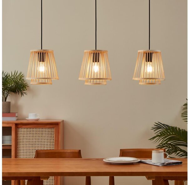 Eglo 43853 - Luster na lanku HYKEHAM 3xE27/40W/230V