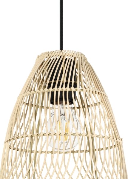 Eglo 43867 - Luster na lanku AYESGARTH 3xE27/40W/230V