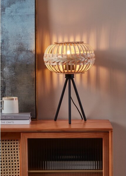 Eglo 43865 - Stolná lampa AMSFIELD 1xE27/40W/230V