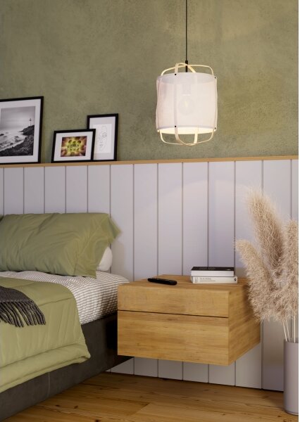 Eglo 43874 - Luster na lanku SURFLEET 1xE27/40W/230V