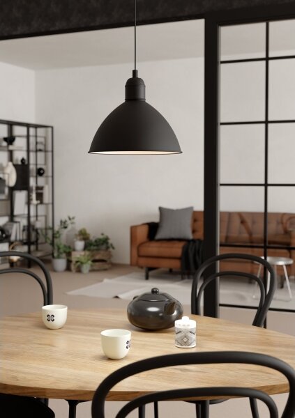 Eglo 43878 - Luster na lanku PRIDDY 1xE27/40W/230V