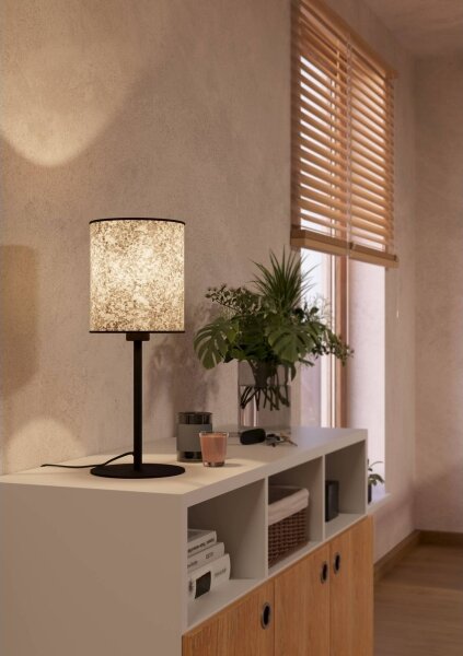 Eglo 43938 - Stolná lampa BUTTERBURN 1xE27/25W/230V