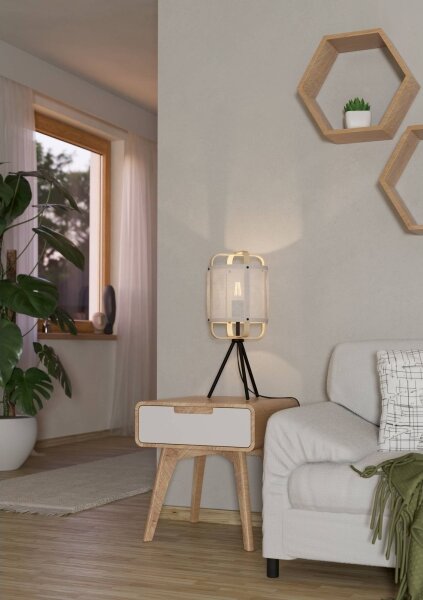 Eglo 43934 - Stolná lampa SURFLEET 1xE27/40W/230V