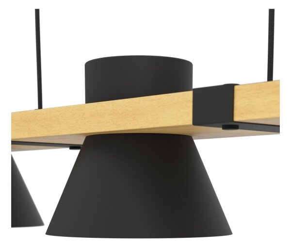 Eglo 43956 - Luster na lanku MACCLES 3xE27/15W/230V