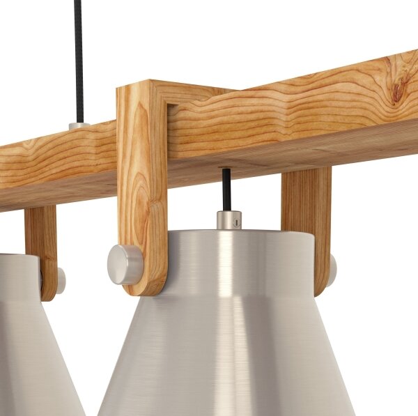 Eglo 43952 - Luster na lanku CAWTON 3xE27/40W/230V