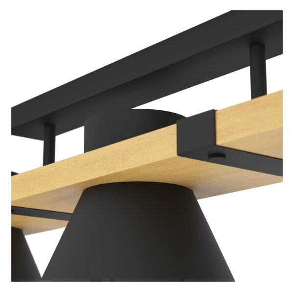 Eglo 43955 - Stropné svietidlo MACCLES 3xE27/15W/230V